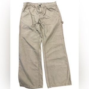 Blue Mountain Work Pants. 34x30. Very Good Cond Quarter Size Stain Left Low Leg.